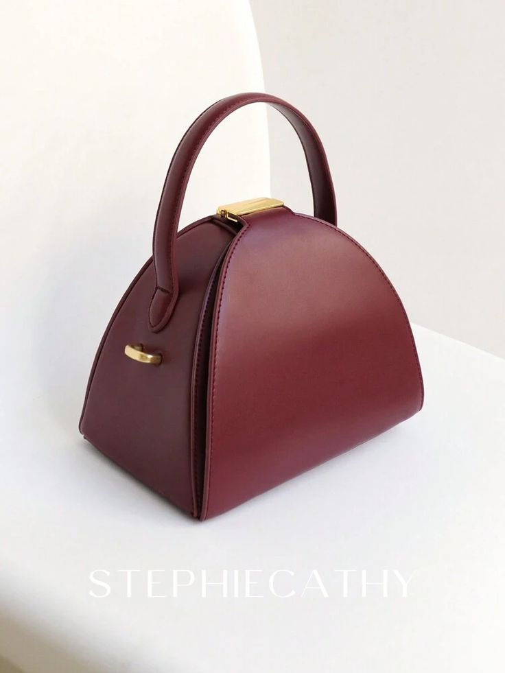 Vintage Dome Top Handle Bag